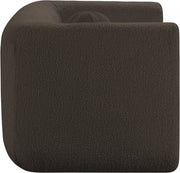 Abbington Boucle Fabric Upholstered Chair in Brown - 113Brown-C