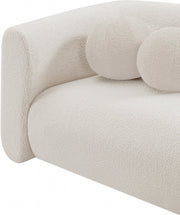 Abbington Boucle Fabric Upholstered Chair in Cream - 113Cream-C