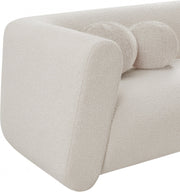 Abbington Boucle Fabric Upholstered Chair in Cream - 113Cream-C