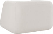 Abbington Boucle Fabric Upholstered Chair in Cream - 113Cream-C