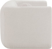 Abbington Boucle Fabric Upholstered Chair in Cream - 113Cream-C