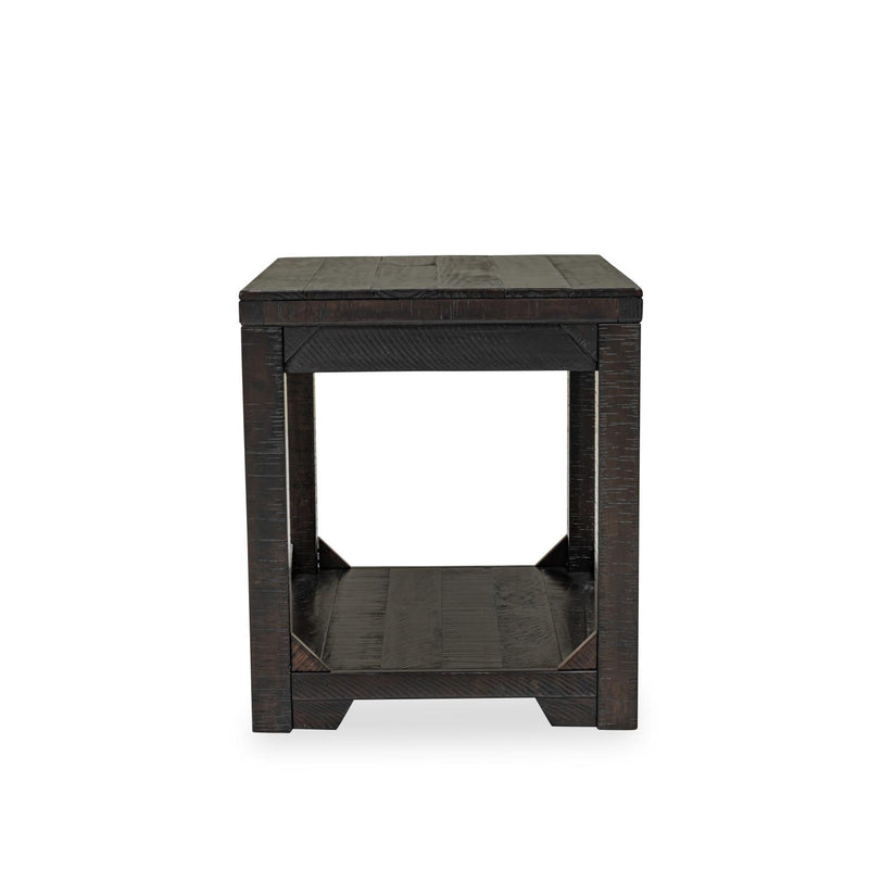 Abby – Dark Espresso End Table with Storage Shelf - T136-E-Table