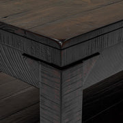 Abby – Dark Espresso End Table with Storage Shelf - T136-E-Table