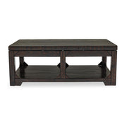Abby – Dark Espresso Lift-Top Coffee Table with Storage Shelf - T136-C-Table
