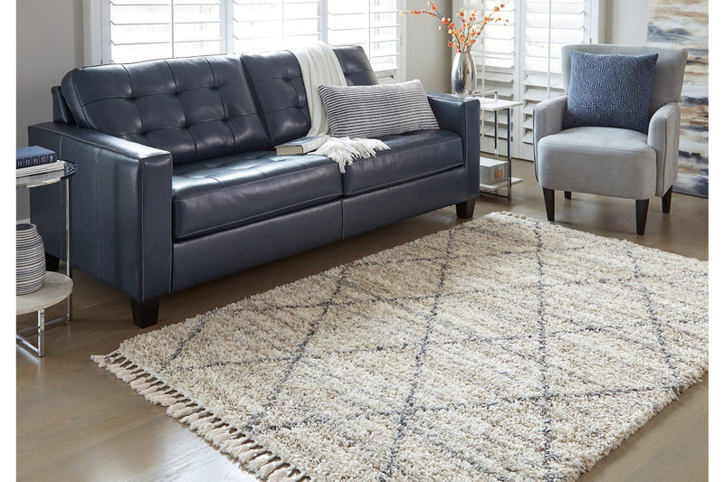 Abdalah Beige/Gray 7'10" x 9'10" Rug - Gate FurnitureRugs