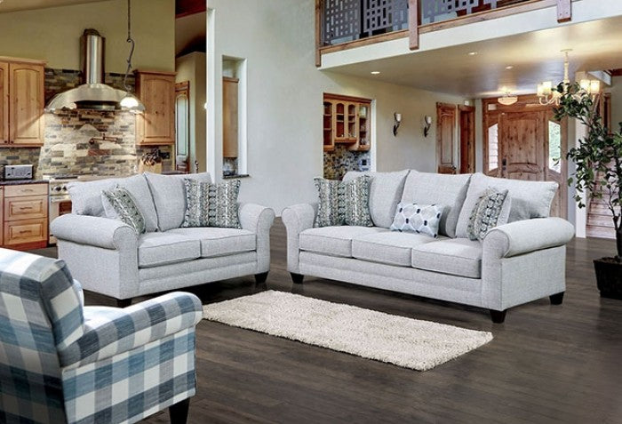 Aberporth Gray Loveseat - SM5406-LV