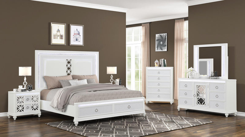 Abigale King 4 Pc Bedroom Set - Abigale King 4 Pc Bedroom Set