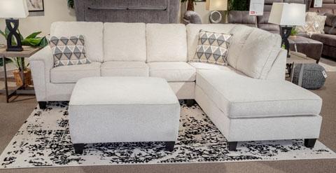 Abinger Natural RAF Sleeper Sectional - Gate FurnitureSectional