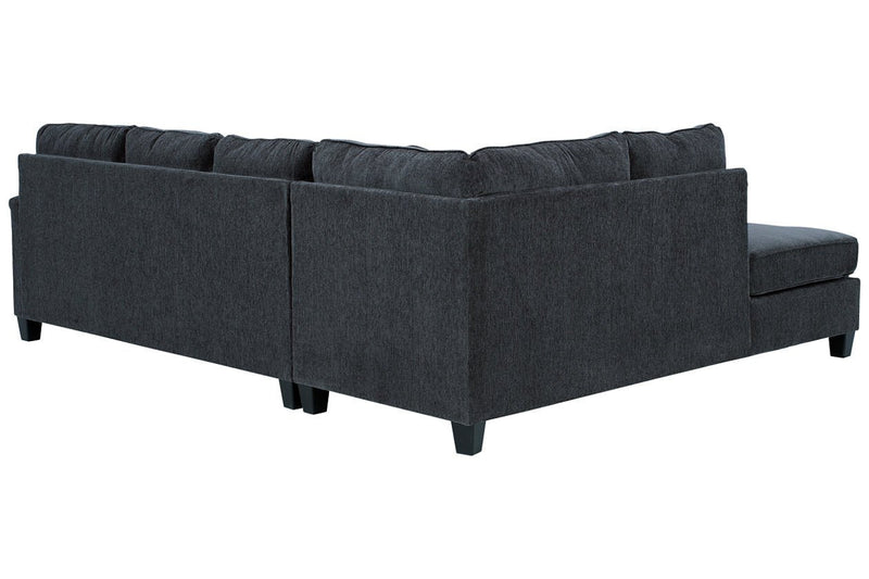 Abinger Smoke 2 - Piece LAF Chaise Sleeper Sectional - Gate FurnitureSleeper Sectional