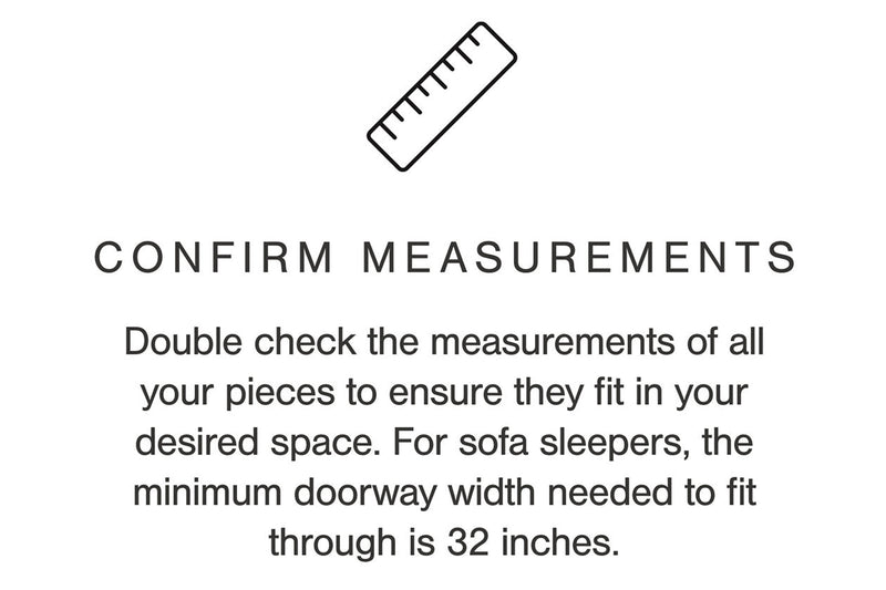 Abinger Smoke 2 - Piece RAF Chaise Sleeper Sectional - Gate FurnitureSleeper Sectional