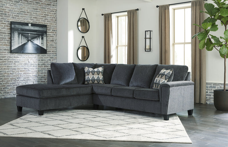 Abinger Smoke LAF Sectional - Gate FurnitureSectional