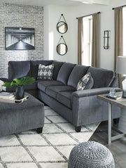 Abinger Smoke LAF Sectional - Gate FurnitureSectional