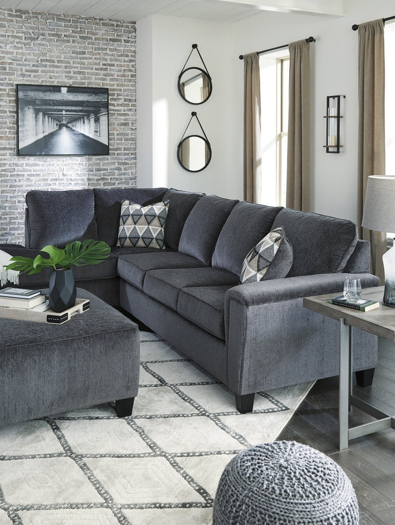 Abinger Smoke LAF Sectional - Gate FurnitureSectional
