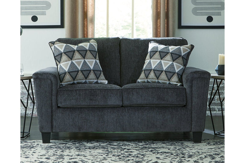 Abinger Smoke Loveseat - Gate FurnitureLoveseat