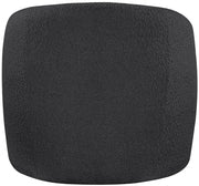 Acadia Boucle Fabric Upholstered Accent Chair in Black - 543Black