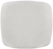 Acadia Boucle Fabric Upholstered Accent Chair in Cream - 543Cream