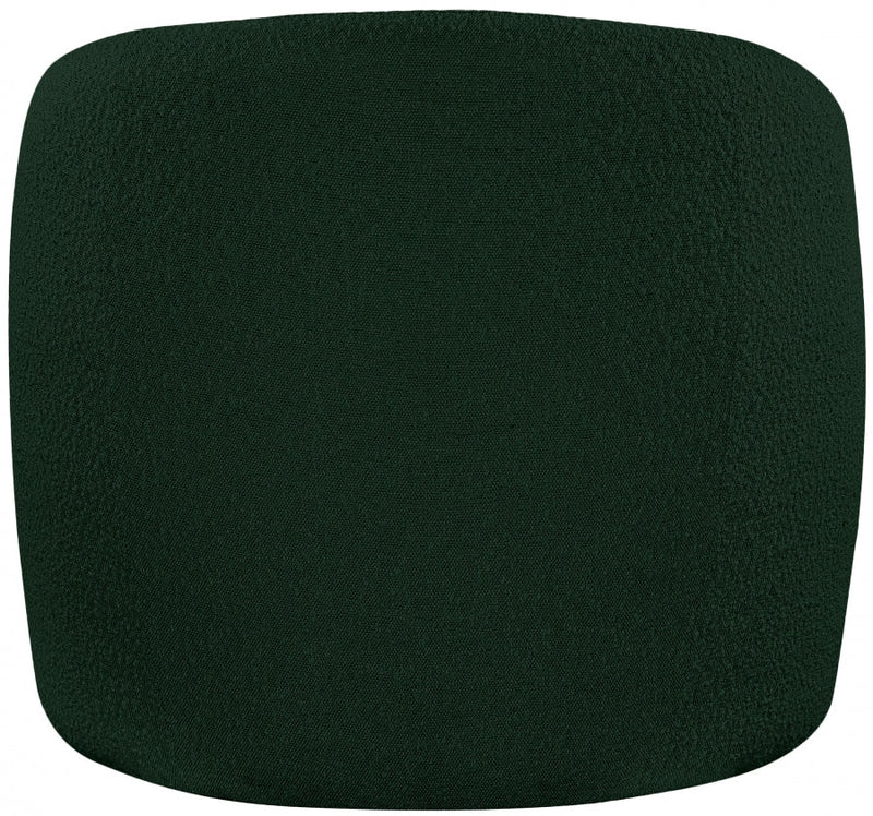Acadia Boucle Fabric Upholstered Accent Chair in Green - 543Green