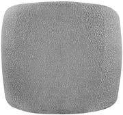 Acadia Boucle Fabric Upholstered Accent Chair in Grey - 543Grey