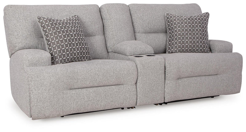 Acklen Place Pewter 3-Piece Sectional - 93605S10
