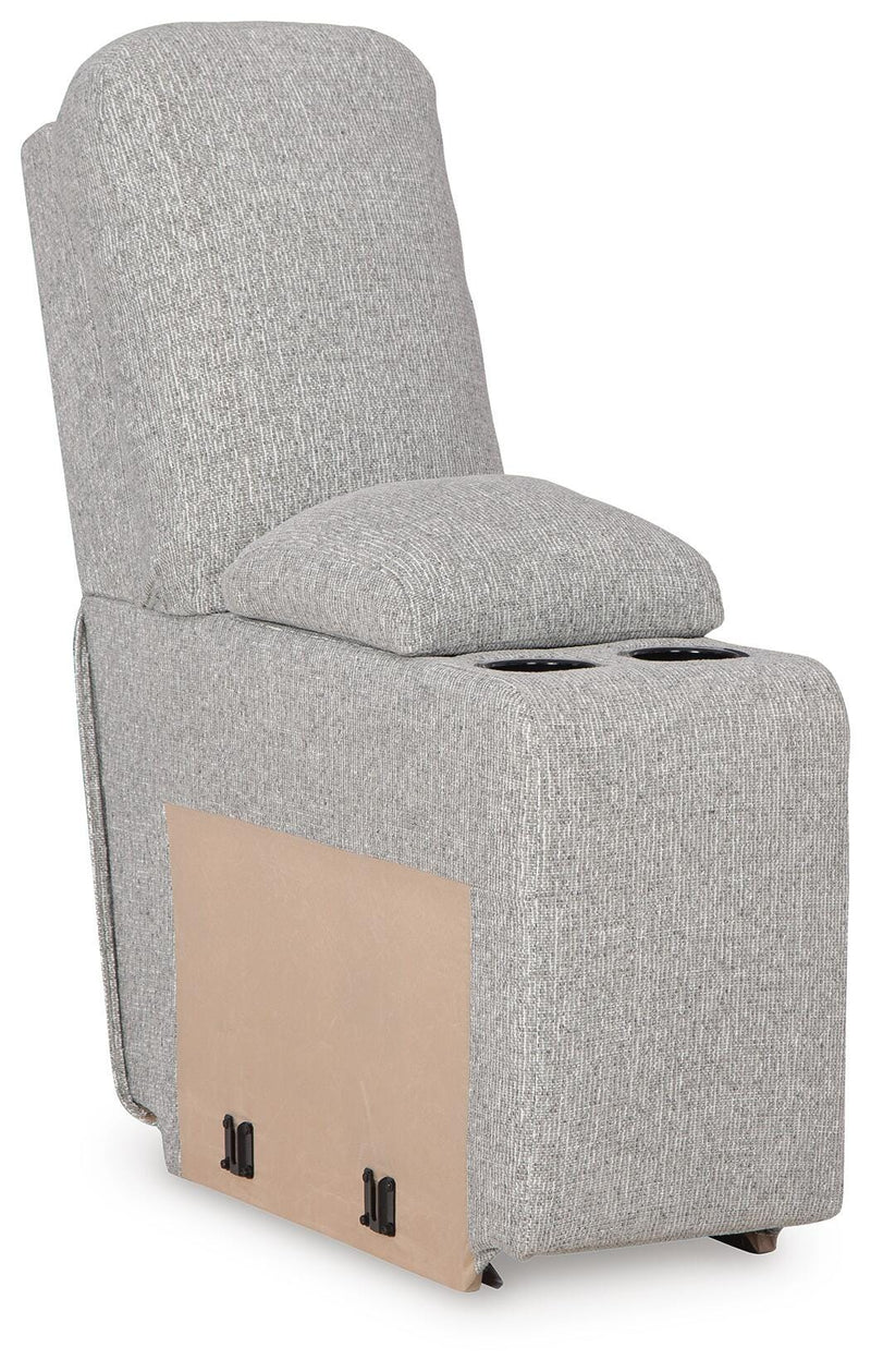 Acklen Place Pewter 3-Piece Sectional - 93605S10
