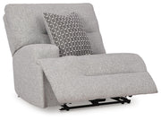 Acklen Place Pewter 5-Piece Power Reclining Sectional - 93605S3