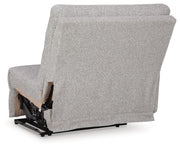 Acklen Place Pewter 5-Piece Power Reclining Sectional - 93605S3