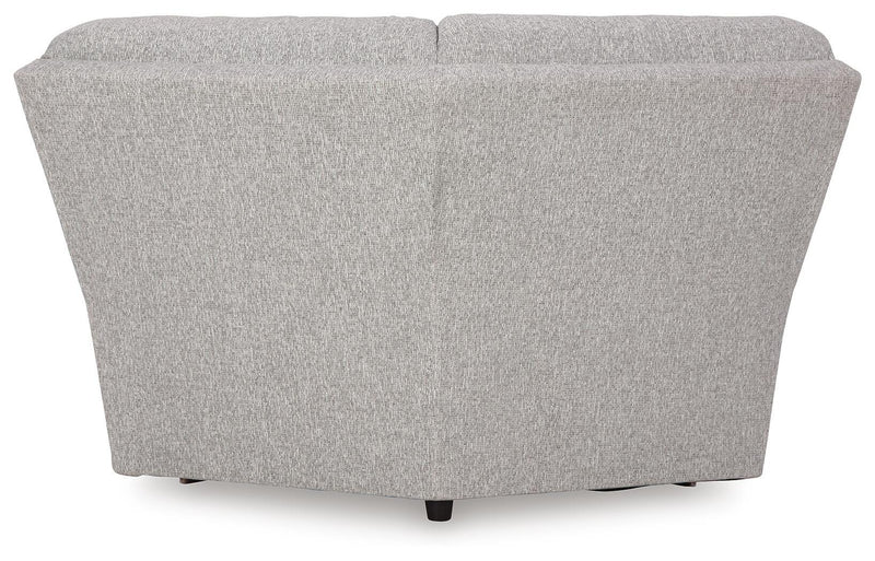 Acklen Place Pewter 5-Piece Power Reclining Sectional - 93605S3