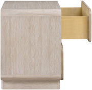 Adagio 28" Solid Wood And Oak Veneer Nightstand in Natural - AdagioNatural-NS