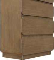 Adagio Solid Wood And Oak Veneer Chest in Brown - AdagioBrown-CH