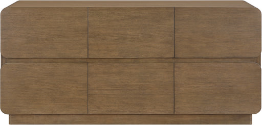 Adagio Solid Wood And Oak Veneer Dresser in Brown - AdagioBrown-D