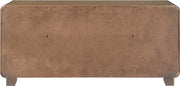 Adagio Solid Wood And Oak Veneer Dresser in Brown - AdagioBrown-D