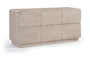 Adagio Solid Wood And Oak Veneer Dresser in Natural - AdagioNatural-D