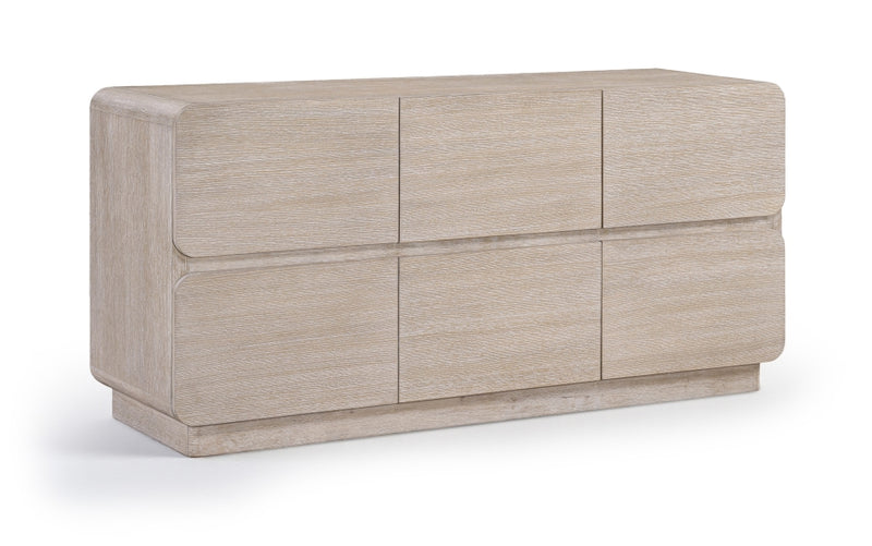 Adagio Solid Wood And Oak Veneer Dresser in Natural - AdagioNatural-D