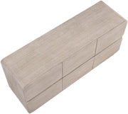 Adagio Solid Wood And Oak Veneer Dresser in Natural - AdagioNatural-D