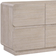 Adagio Solid Wood And Oak Veneer Dresser in Natural - AdagioNatural-D