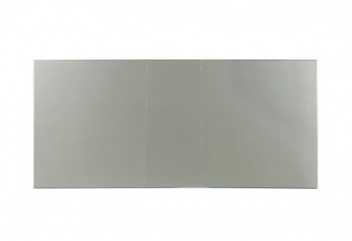 Adalia Silver/Dark Gray Dining Table - CM3241SV-T