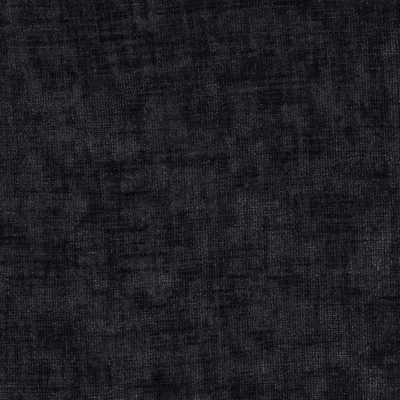 Adam Chenille Fabric Upholstered Full Bed in Black - B1257Black-F