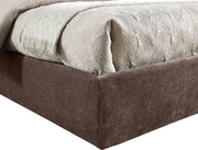 Adam Chenille Fabric Upholstered Full Bed in Brown - B1257Brown-F70