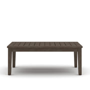 Adams Lane Dark Brown/Beige Outdoor Coffee Table - PCP602-701