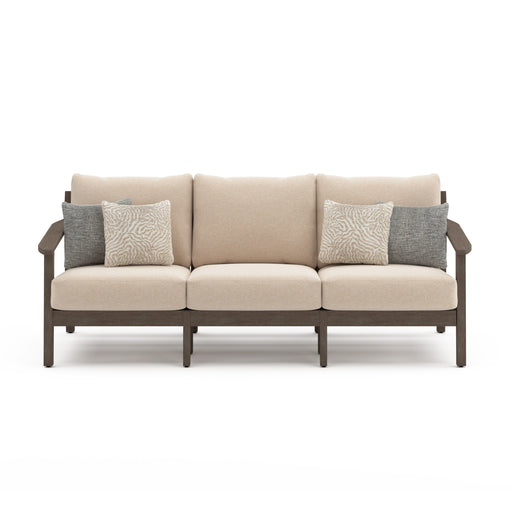 Adams Lane Dark Brown/Beige Outdoor Sofa - PCP602-838