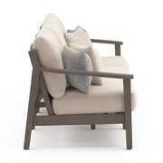 Adams Lane Dark Brown/Beige Outdoor Sofa - PCP602-838