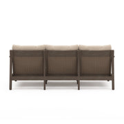 Adams Lane Dark Brown/Beige Outdoor Sofa - PCP602-838