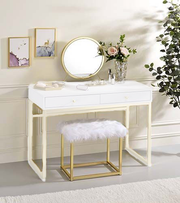 Adao Vanity Mirror & Stool - AC00932