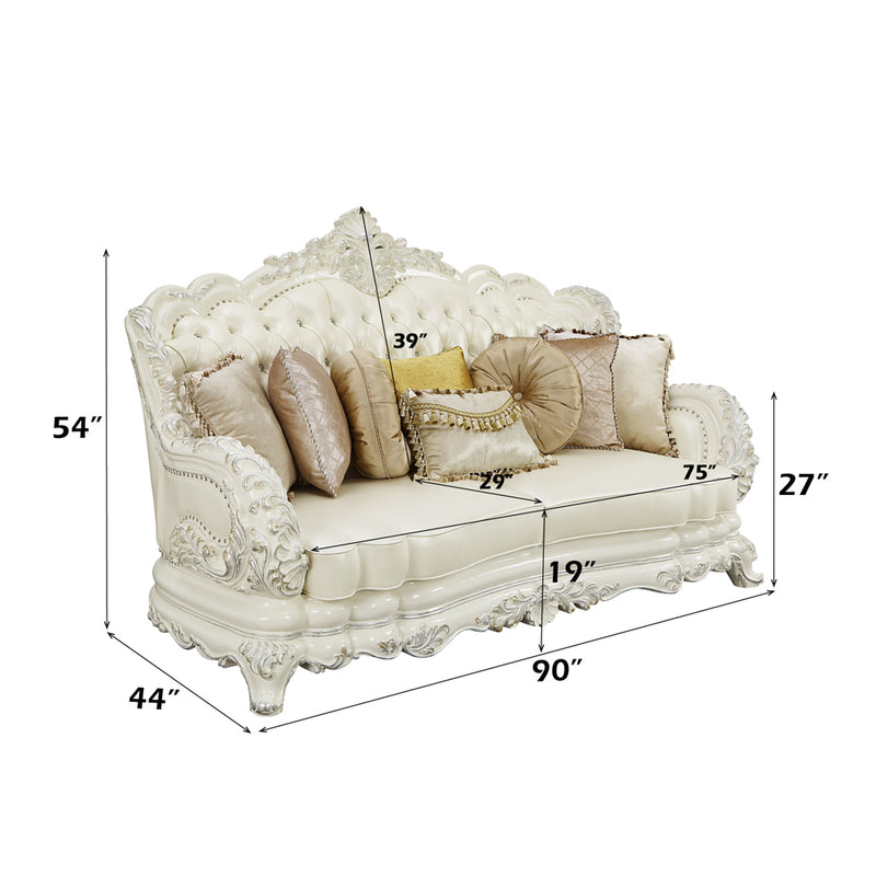 Adara Sofa W/7 Pillows - LV01224