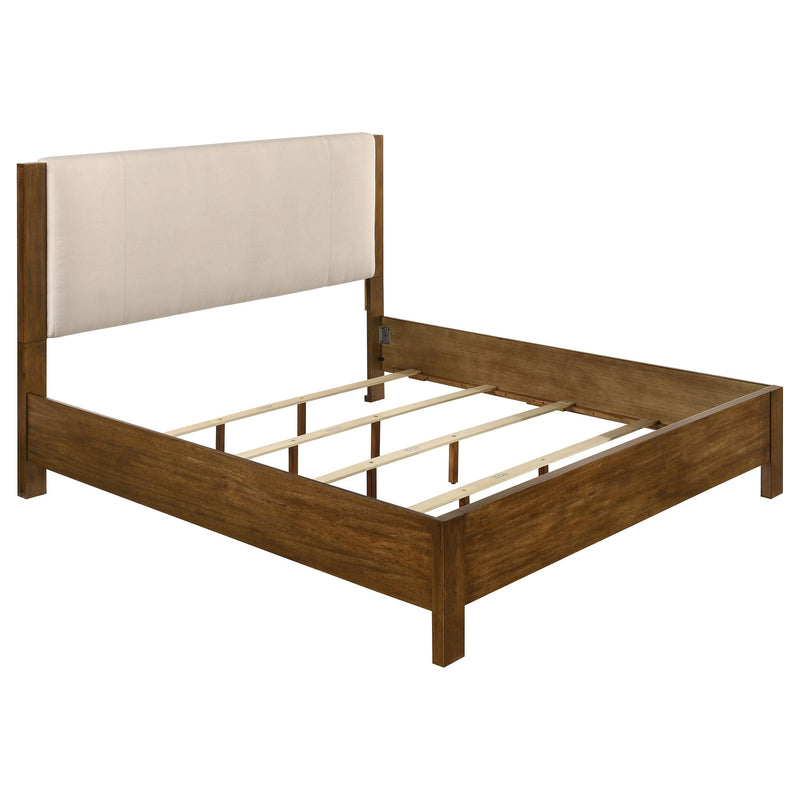 Adderley 5-piece Eastern King Bedroom Set Warm Brown - 215851KE-S5