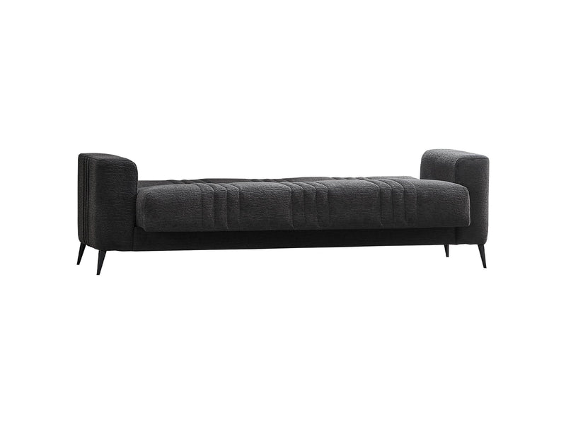 Adela 3-pieces (Sofa & Loveseat & Chair) Livingroom Set Anthracite in Anthracite - 101-ADE-ELI10-321