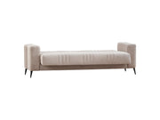 Adela 3-pieces (Sofa & Loveseat & Chair) Livingroom Set Cream in Cream - 101-ADE-ELI02-321