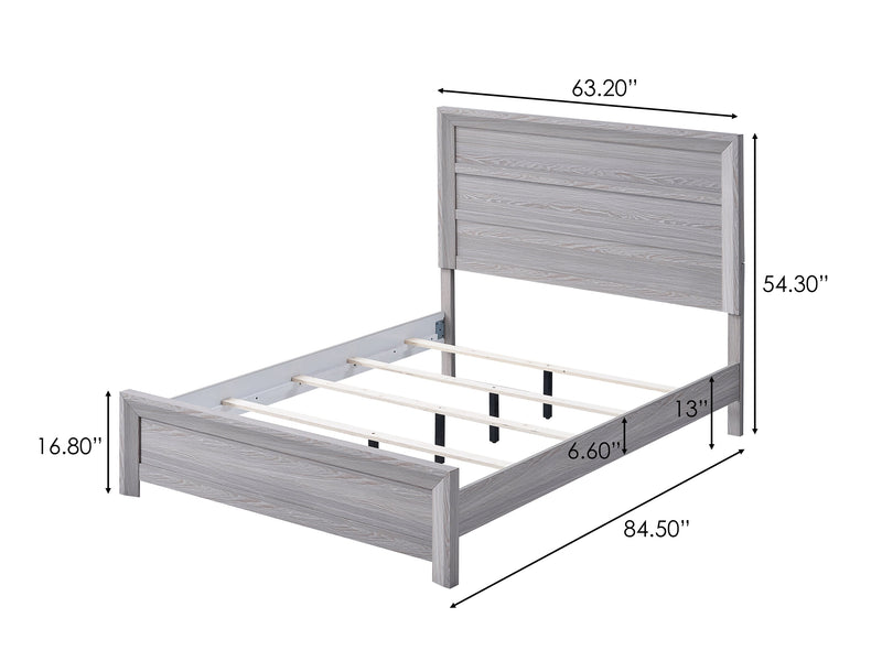 Adelaide Driftwood Panel Bedroom Set - Gate FurnitureBedroom Set