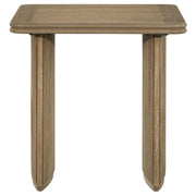 Adina 2-piece Wood Coffee Table Set Distressed Light Brown - 722858-S2