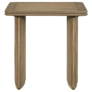 Adina 3-piece Wood Coffee Table Set Distressed Light Brown - 722858-S3